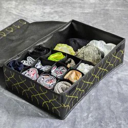 ارگانایزر توکشویی درب دار پارچه ای 13 جیب مای هوم