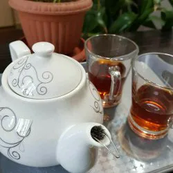 چای صاف کن چتری قوری بسته 3 عددی