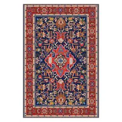 فرش مخمل نادی طرح سنتی کد o133